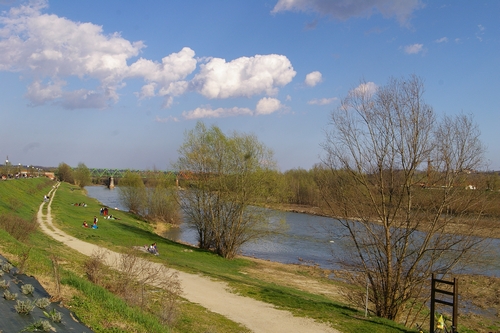 Veduta del Parco del Tanaro ad Asti