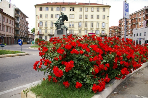 Piazza Primo Maggio ad Asti