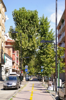 Viale al Pilone ad Asti