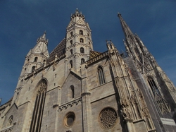 Paesaggi di Vienna in Austria - Cattedrale di Santo Stefano.