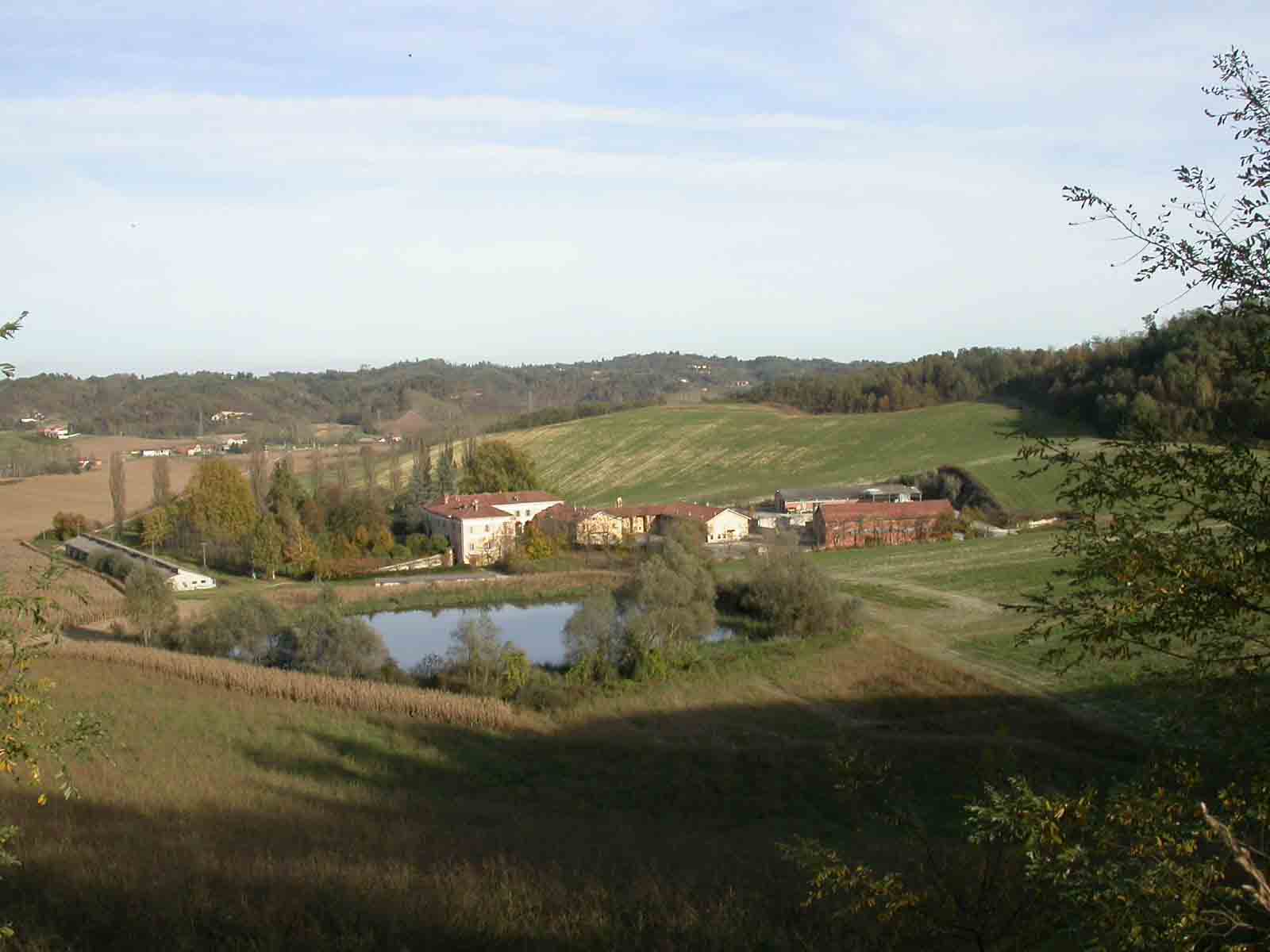 Veduta d'insieme della Tenuta Valdeperno.