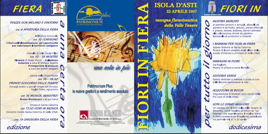 Locandina Fiori in Fiera 2007 