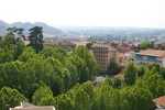 Foto della visita al grattacielo di Corso Dante  di Asti nell'ambito della Rassegna VerdeTerra 2007.