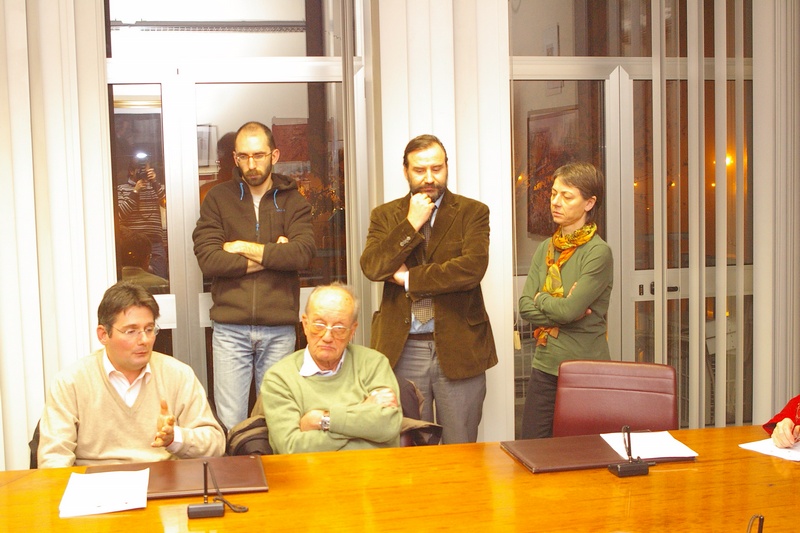 Riflessioni sul Bando di Concorso da parte del Vice Sindaco di Passerano Marmorito, Emanuele Giubasso [Foto di Vittorio Fiore].
