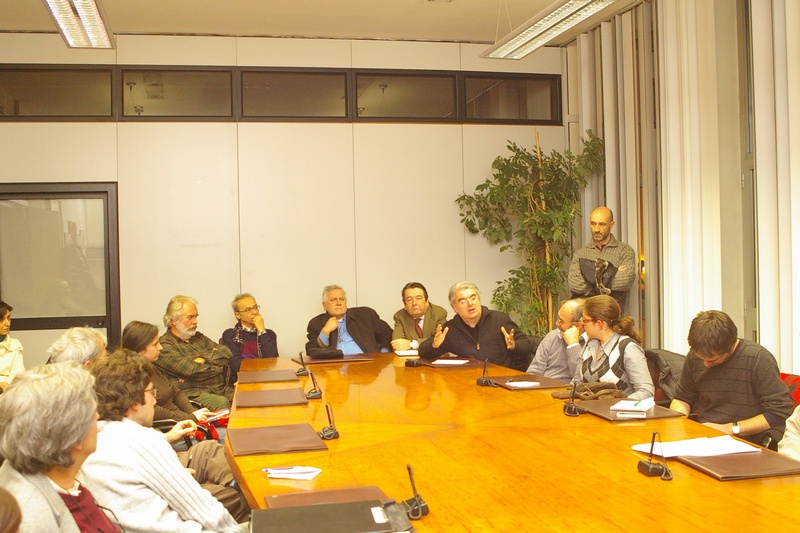 Riflessioni sulle tematiche dell Ingegneria naturalistica da parte del Dott. Franco Correggia, Presidente dell Associazione Terra, Boschi, Gente e Memorie [Foto di Luca Chiusano].