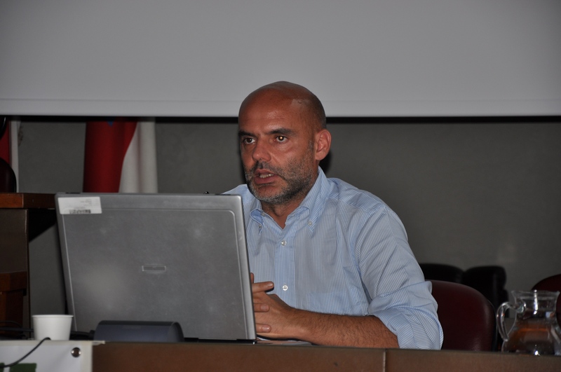Relazione del Dott. Stefano Assone sul tema "La formazione nell ingegneria naturalistica: il cantiere didattico di Cantarana".