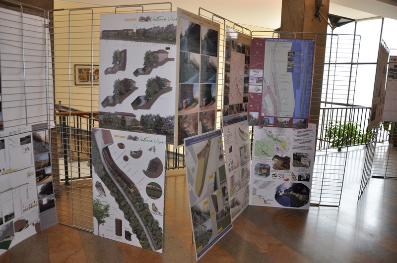 Esposizione presso il Palazzo della Provincia di Asti degli Elaborati progettuali presentati al Concorso per l applicazione dell Ingegneria naturalistica nel recupero di un sentiero storico.a Schierano (Passerano Marmorito).