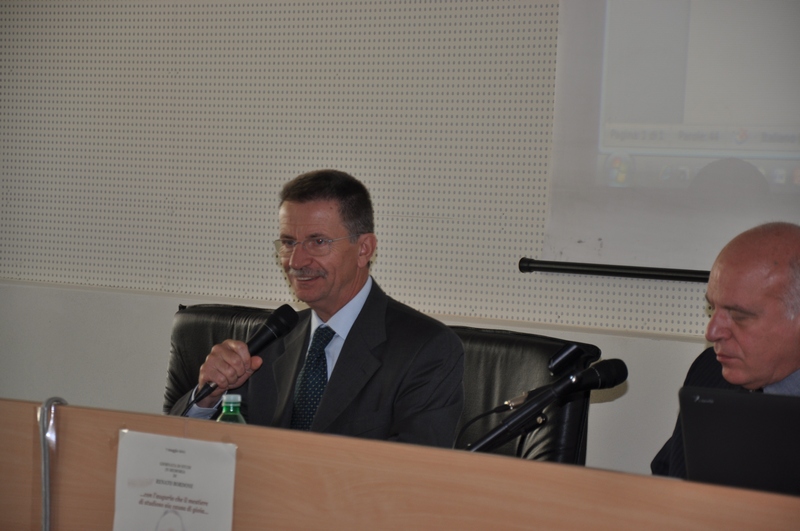 Relazione a ricordo del Prof. Renato Bordone da parte del Prof. Vincenzo Gerbi (Facoltà di Agraria dell Università di Torino).