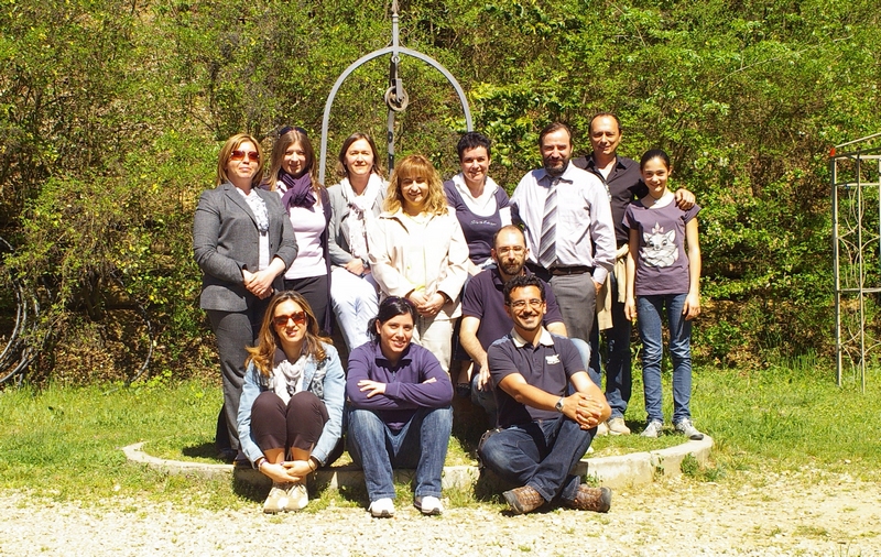 Foto ricordo con i partecipanti al Corso di aggiornamento su "Buone pratiche per il paesaggio" (Foto di Francesco  Devecchi).