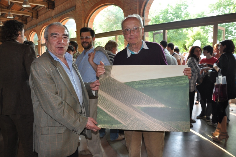 Foto ricordo con Lorenzo Fornaca e Francesco Garetto [Foto di Matteo Devecchi].