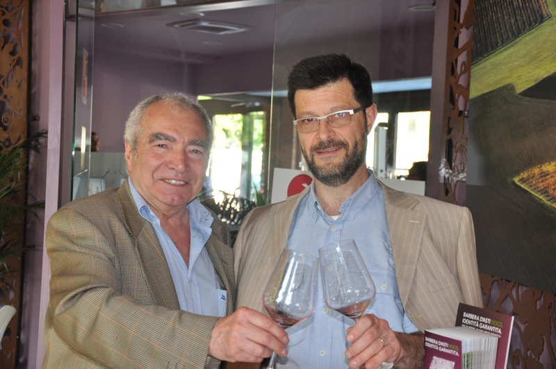 Foto ricordo con Lorenzo Fornaca e Silvio Garlasco.
