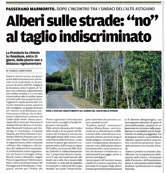 La Nuova Provincia (venerdì 1 febbraio 2013)