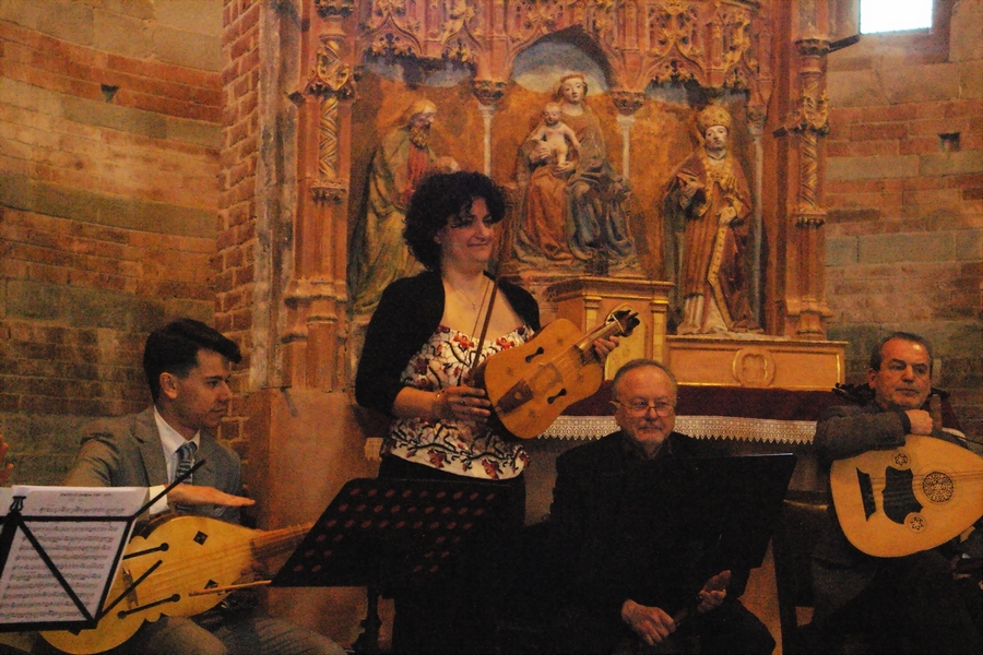 La musicista: Aba Rubolino.