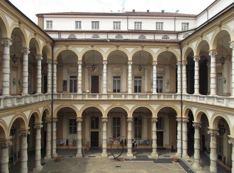 Veduta del Palazzo del Rettorato dell Università degli Studi di Torino, sede del Convegno "Prospettiva Argentina dal Piemonte".