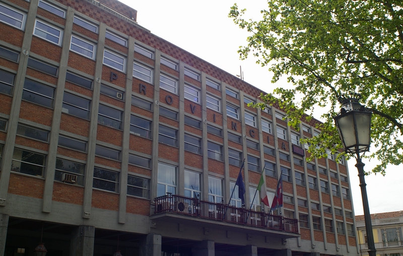 Veduta del Palazzo della Provincia di Asti, sede della Riunione del GAL Basso Monferrato Astigiano.