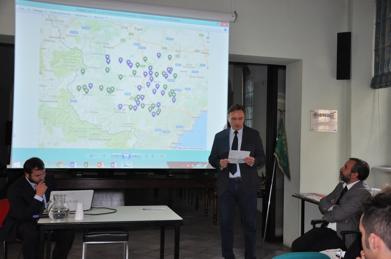 Relazione di Giulio Fumero (Coordinamento 100+70) su "Il censimento di parchi e viali della Rimembranza in provincia di Cuneo" [Mirella Zitti].