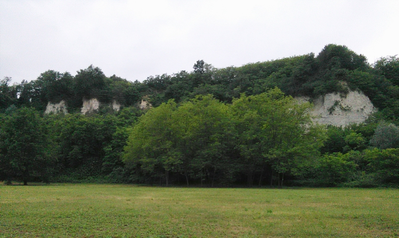 Veduta del Parco delle Rocche in Località Premes ad Antignano d Asti.