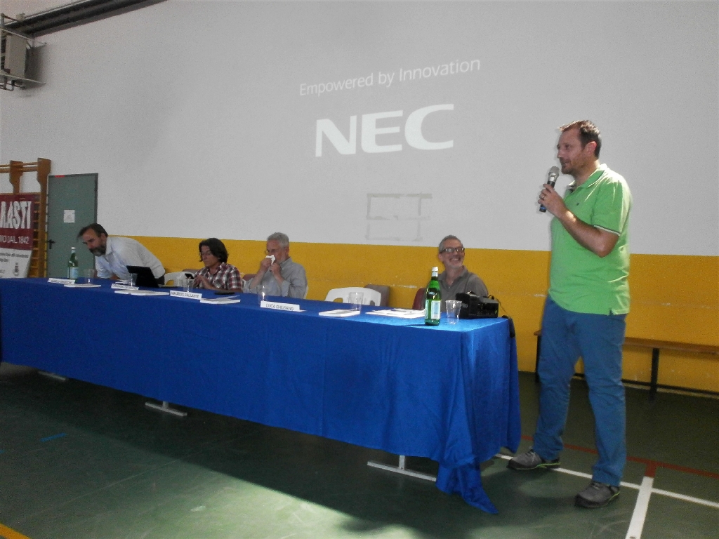 Relazione del Dott. Luca Chiusano (Associazione Insieme di Antignano) [Foto di Dario Giordano].