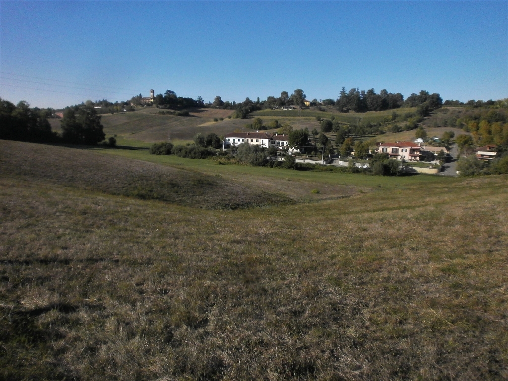 Veduta del bellissimo paesaggio della Località Viatosto ad Asti.