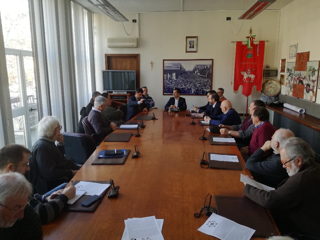 Riflessioni del Presidente Giovanni Currado in occasione dell incontro con il Tavolo tecnico sulla mobilità sostenibile nell Astigiano [Foto di Riccardo Palma].