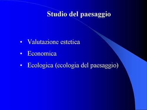 Relazione su: Nuove metodologie di studio del paesaggio agrario di Dott.ssa Dora Remotti e Walter Gaino (Facoltà di Agraria dell'Università di Torino)