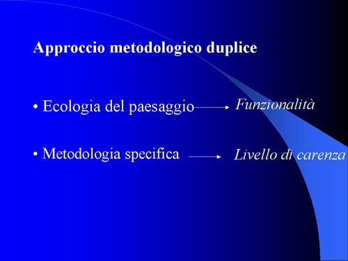 Relazione su: Nuove metodologie di studio del paesaggio agrario di Dott.ssa Dora Remotti e Walter Gaino (Facoltà di Agraria dell'Università di Torino)