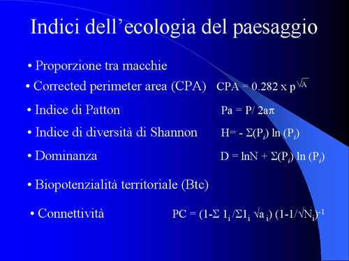 Relazione su: Nuove metodologie di studio del paesaggio agrario di Dott.ssa Dora Remotti e Walter Gaino (Facoltà di Agraria dell'Università di Torino)