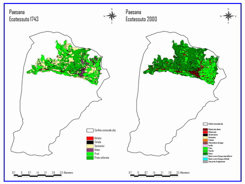Relazione su: Nuove metodologie di studio del paesaggio agrario di Dott.ssa Dora Remotti e Walter Gaino (Facoltà di Agraria dell'Università di Torino)