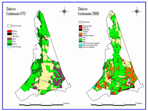 Relazione su: Nuove metodologie di studio del paesaggio agrario di Dott.ssa Dora Remotti e Walter Gaino (Facoltà di Agraria dell'Università di Torino)