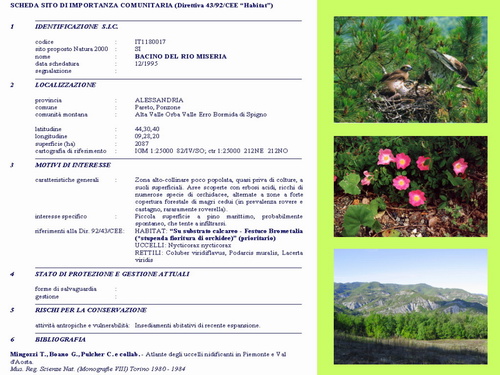 Presentazione "Una proposta concreta di tutela della natura e del paesaggio nel basso Piemonte"