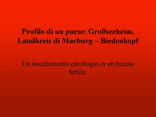 Prof.ssa Martina Natesser Oldengott (Dipartimento per la conservazione del verde storico e del paesaggio. Università di Kassel - Germania) - Relazione su: Paesaggi culturali storici come motore del turismo nello sviluppo rurale. 