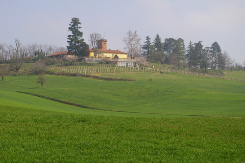 Veduta del territorio di Viatosto ad Asti.