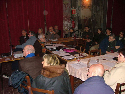 Membri dell'Osservatorio del paesaggio partecipanti ai lavori dell'Assemblea generale