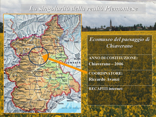 Presentazione Relazione - Marco Devecchi (Osservatorio del Paesaggio per il Monferrato e l'Astigiano) su LA RETE DEGLI OSSERVATORI DEL PAESAGGIO IN PIEMONTE