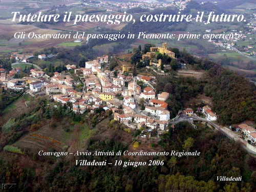 Presentazione Relazione - Marco Devecchi (Osservatorio del Paesaggio per il Monferrato e l'Astigiano) su LA RETE DEGLI OSSERVATORI DEL PAESAGGIO IN PIEMONTE