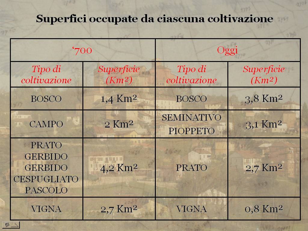 Tesi di Laurea "STORIA E VALORIZZAZIONE DEL PAESAGGIO AGRARIO ASTIGIANO: IL COMUNE  DI CORTAZZONE" di Stefano  Capusso