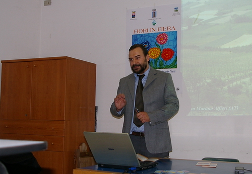 Marco Devecchi - Presidente dell'Osservatorio del Paesaggio per il monferrato e l'astigiano e moderatore del Convegno