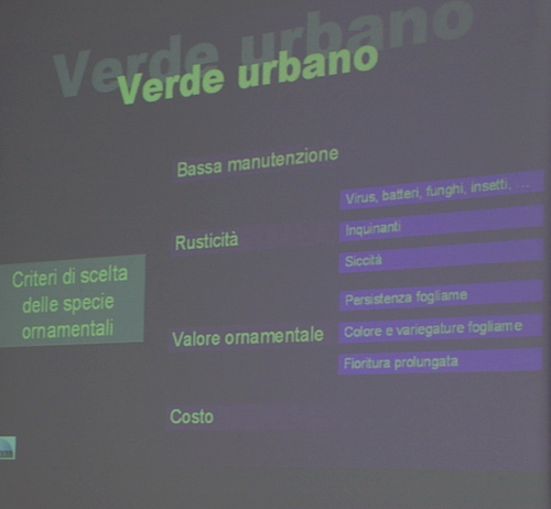 Relazione di Stefano Assone (Co.ri.ver - Consorzio per la Ricerca e lInnovazione nel verde)