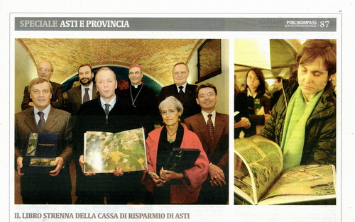 Rassegna stampa della presentazione del Volume "IL PAESAGGIO DEL ROMANICO ASTIGIANO" -  La Stampa - Venerdì 8 dicembre 2006.