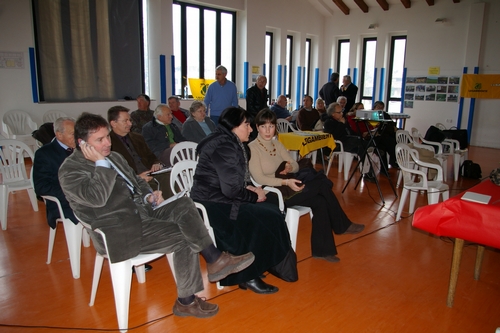  Veduta del pubblico presente in sala. In primo piano il Vice Presidente della Provincia di Asti Dott. Giorgio Musso.