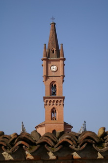 Veduta della Tenuta di Pollenzo, sede dell'Università degli Studi di Scienze Gastronomiche.