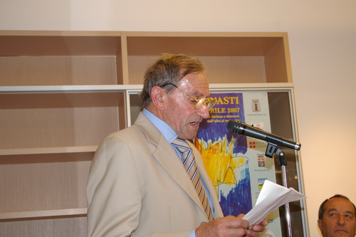 Convegno  "I fiori nella alimentazione: una opportunità per valorizzare il territorio astigiano",  Isola d Asti,  22 aprile 2007 - Poesie piemontesi.