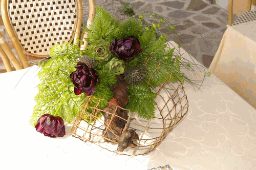 Esposizione di bouquets, ospitata presso il Castello di Isola Villa nell ambito della Rassegna "Fiori in Fiera 2007".
