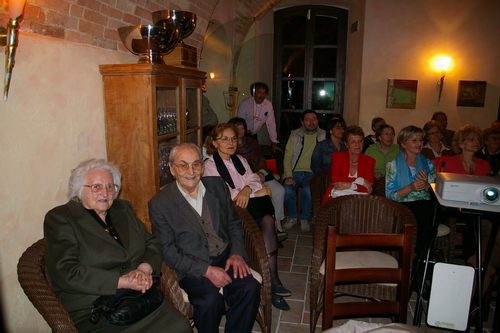 Seminario su "La storia delle palme in Italia: censimento e caratterizzazione - Un giardino speciale a Rocca di Arazzo" di Valentina Scariot (Dottore di ricerca - Facoltà di Agraria di Torino) e di Giuseppe Loretto (Appassionato coltivatore) -  Pubblico presente in sala.