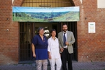 FOTO DELL'INUGURAZIONE NUOVA SEDE OSSERVATORIO del paesaggio presso l'ex-Stazione Ferroviaria di Chiusano d'Asti.