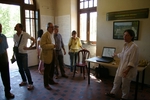 FOTO DELL'INUGURAZIONE NUOVA SEDE OSSERVATORIO del paesaggio presso l'ex-Stazione Ferroviaria di Chiusano d'Asti.