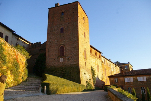 Veduta del Castello di Passerano Marmorito