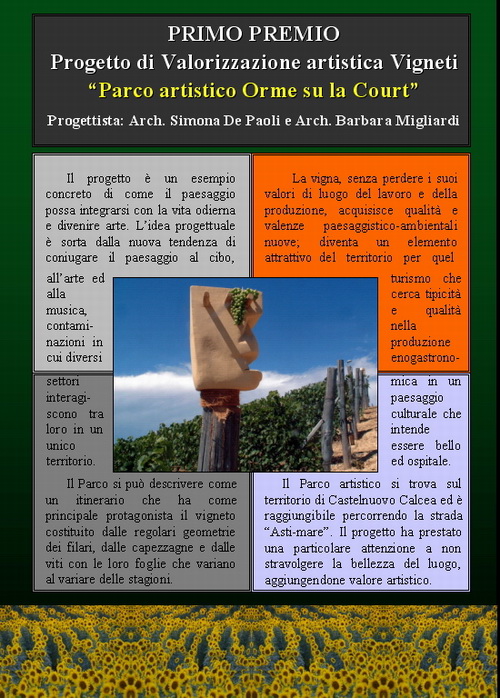 Volume divulgativo del Bando PER LA PROMOZIONE  DI INTERVENTI PROGETTUALI DI QUALITA' NEL PAESAGGIO ASTIGIANO E DEL MONFERRATO