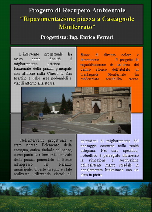 Volume divulgativo del Bando PER LA PROMOZIONE  DI INTERVENTI PROGETTUALI DI QUALITA' NEL PAESAGGIO ASTIGIANO E DEL MONFERRATO