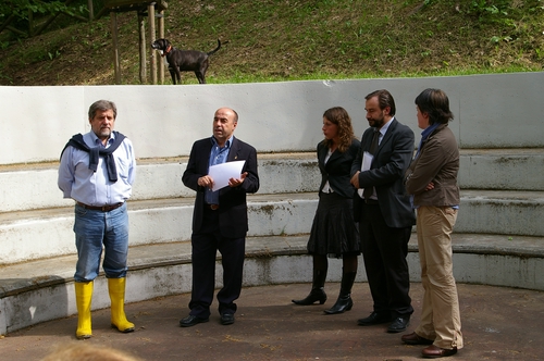 Foto della Conversazione "Dal Parco del Littorio al Bosco dei Partigiani" di Marco Devecchi nella Rassegna Verdeterra 2007.